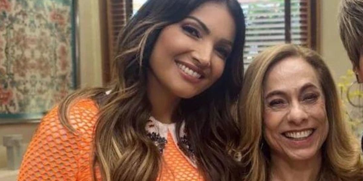 Cissa Guimarães e Patrícia Poeta Cissa Guimarães e Patrícia Poeta
