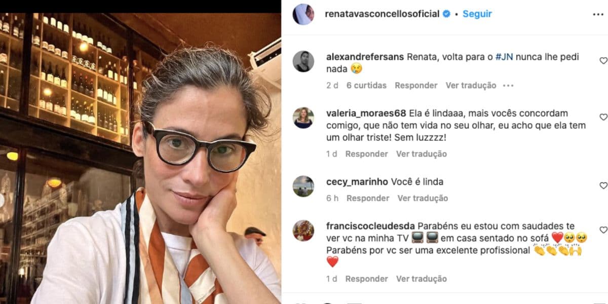 Renata Vasconcellos aproveita férias do Jornal Nacional em viagem internacional (Foto: Reprodução / Instagram) Renata Vasconcellos aproveita férias do Jornal Nacional em viagem internacional (Foto: Reprodução / Instagram)