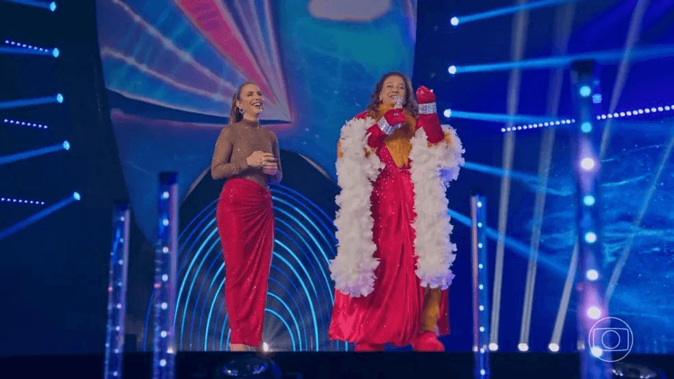 Solange Couto no 'The Masked Singer' (Foto: Reprodução/ Globo)