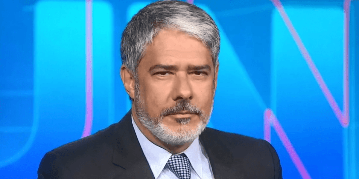William Bonner sob comando do 'Jornal Nacional', na Globo (Foto: Divulgação) William Bonner sob comando do 'Jornal Nacional', na Globo (Foto: Divulgação)