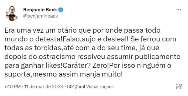 Apresentador do SBT entra em briga com jornalista esportivo (Foto: Reprodução) Apresentador do SBT entra em briga com jornalista esportivo (Foto: Reprodução)