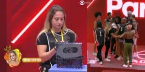 Bruna Griphao foi consagrada a Líder do BBB23 (Foto: Reprodução / Globoplay) Bruna Griphao foi consagrada a Líder do BBB23 (Foto: Reprodução / Globoplay)