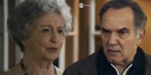Cotinha e Guerra em Travessia (Foto: Reprodução / Globo / Montagem TV Foco) Cotinha e Guerra em Travessia (Foto: Reprodução / Globo / Montagem TV Foco)