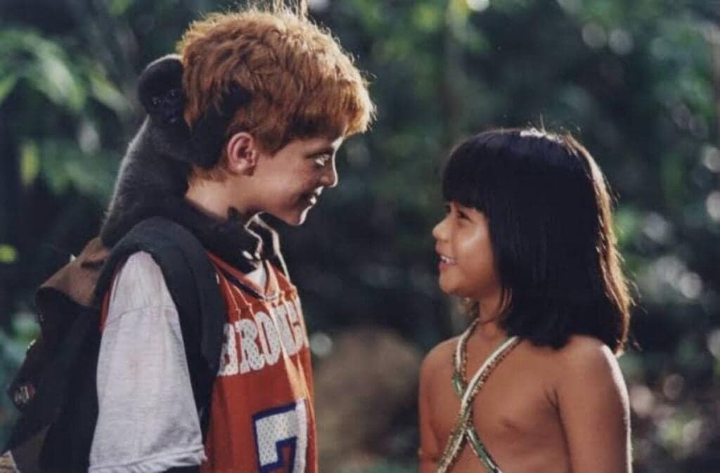 Eunice Baía tinha apenas oito anos de idade quando interpretou a indiazinha Tainá no filme "Tainá uma Aventura na Amazônia (Foto Reprodução/Cine Brasil) Eunice Baía tinha apenas oito anos de idade quando interpretou a indiazinha Tainá no filme "Tainá uma Aventura na Amazônia (Foto Reprodução/Cine Brasil)