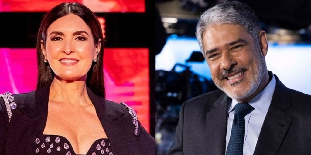 Fátima Bernardes surge no Jornal Nacional, tem foto abraçada com Bonner e momento é exposto: “Reencontrar”