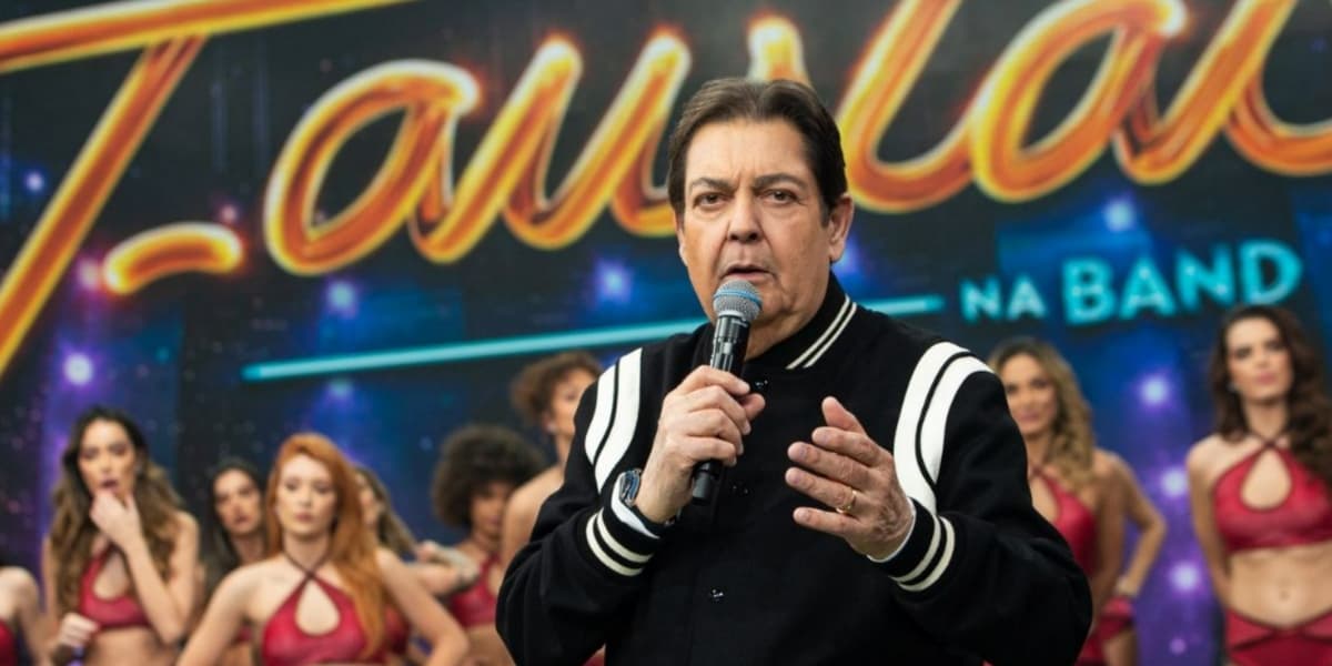 Faustão estreou temporada de 2023 (Foto: Divulgação/Band)