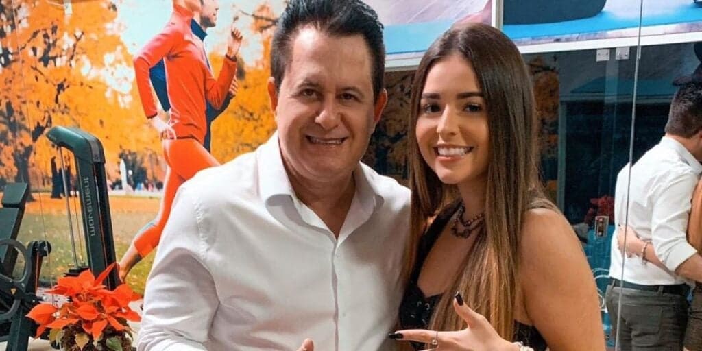 Marrone com a filha. Foto: Reprodução/Instagram Marrone com a filha. Foto: Reprodução/Instagram