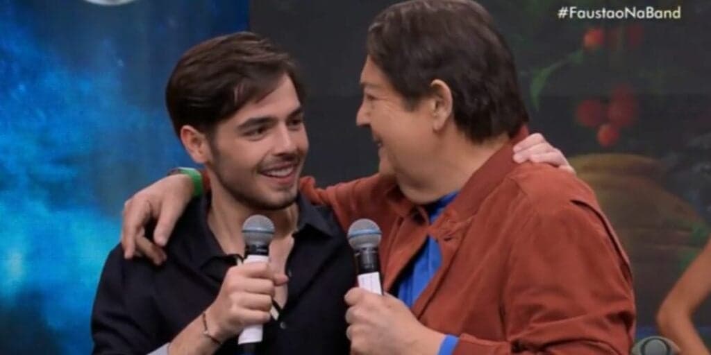 João Guilherme, filho de Faustão, confessa na Band sobre famoso: "Tive a vontade"