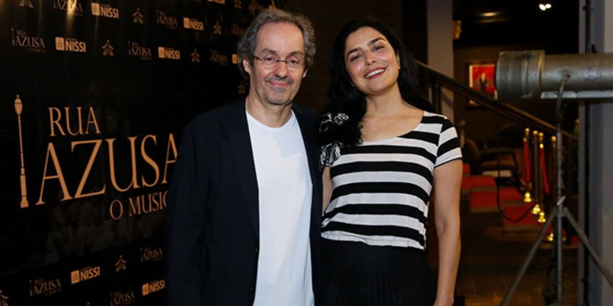 Letícia Sabatella e Daniel Dantas em evento (Reprodução - Brazil News) Letícia Sabatella e Daniel Dantas em evento (Reprodução - Brazil News)