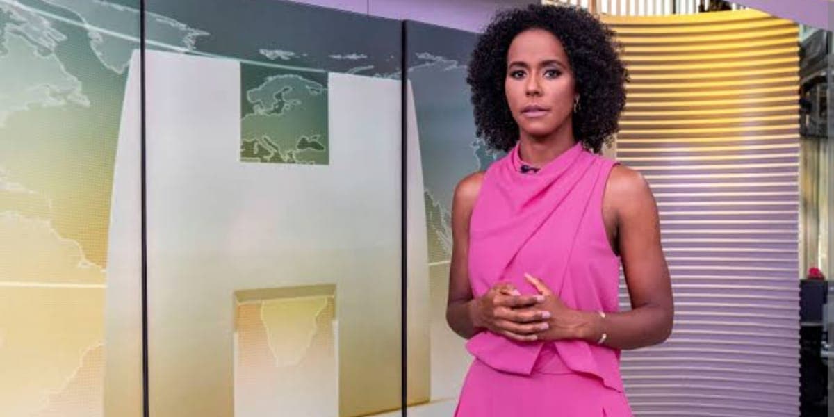 A jornalista no comando do Jornal Hoje (Reprodução: Globo) A jornalista no comando do Jornal Hoje (Reprodução: Globo)