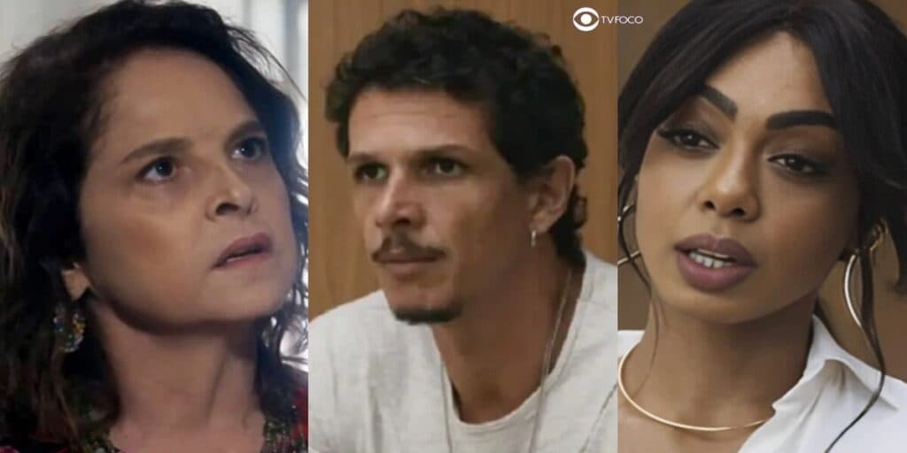 Travessia - Núbia encurrala Gil sobre maldades de Ari e descobre outros podres através de Talita: "Fim da cegueira"