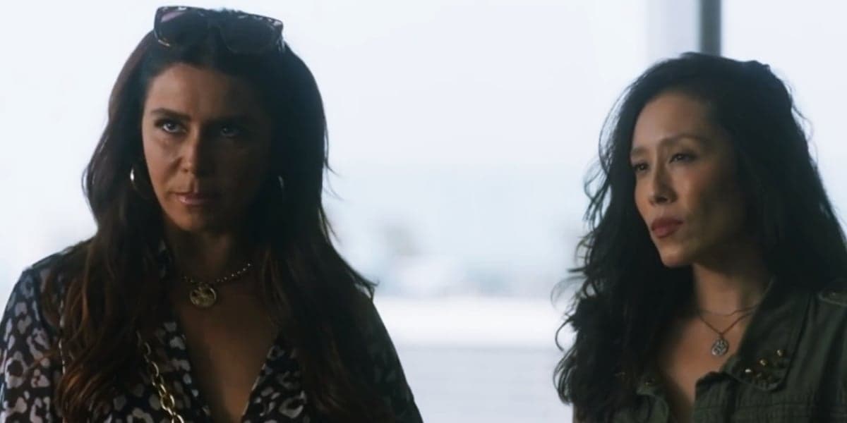 Yone e Helô em cena da novela Travessia Yone e Helô em cena da novela Travessia