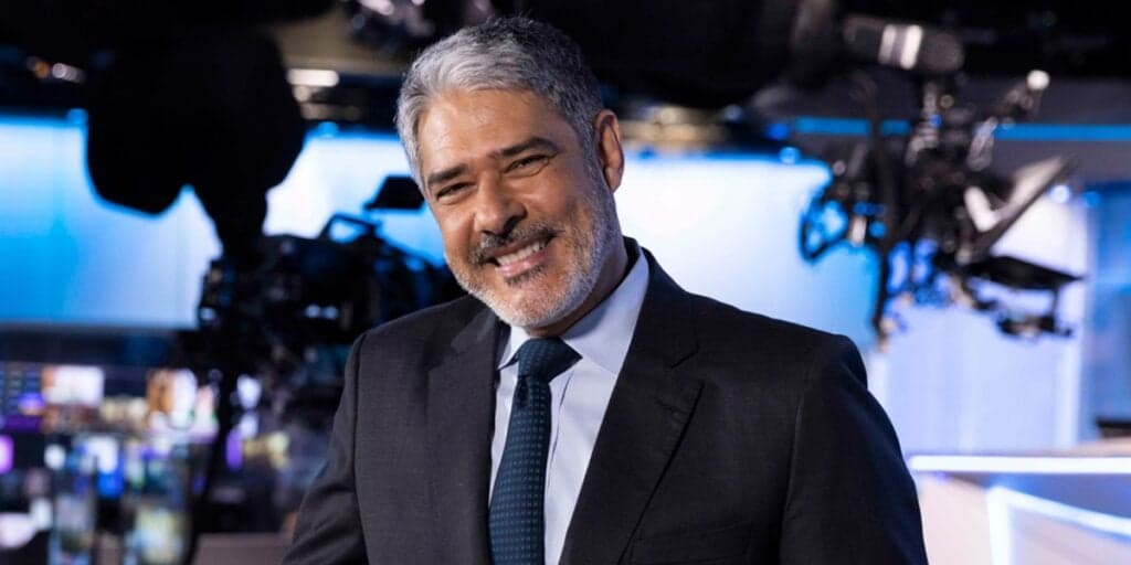 William Bonner divulga vídeo raro nos bastidores da Globo, expõe situação com ator e diz: “Para cuidar da saúde”