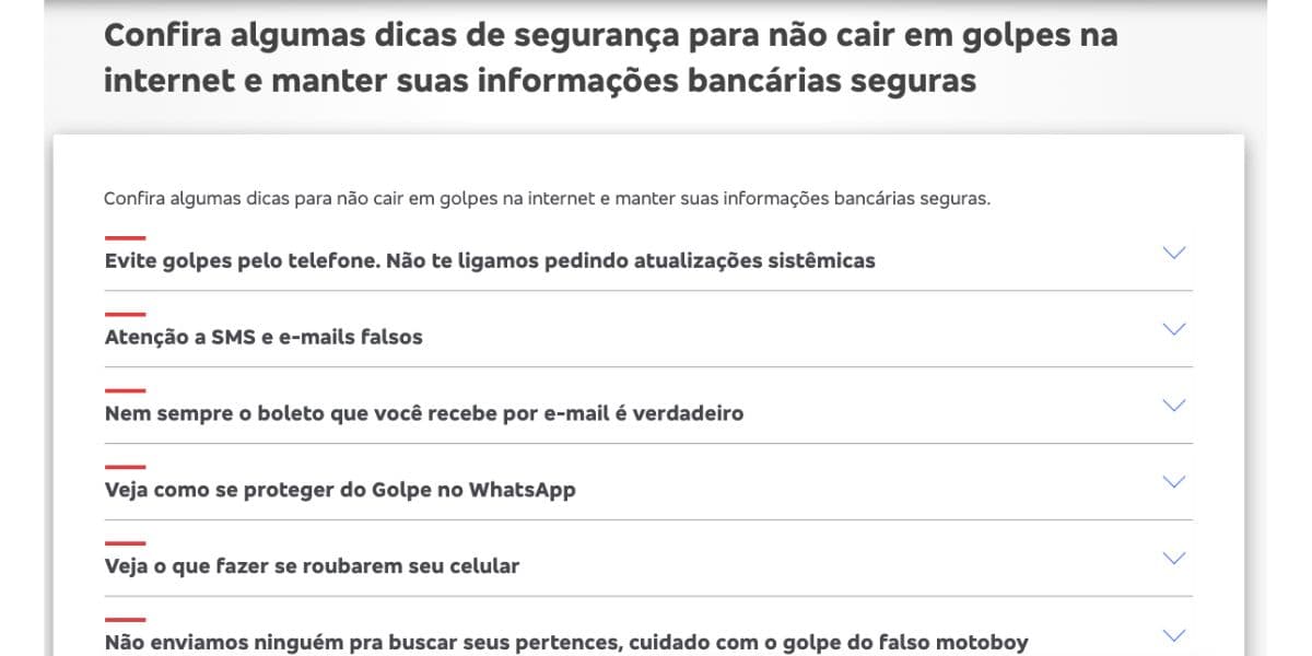 Bradesco dá dicas para clientes não cairem em. golpe (Foto: Reprodução / Internet)