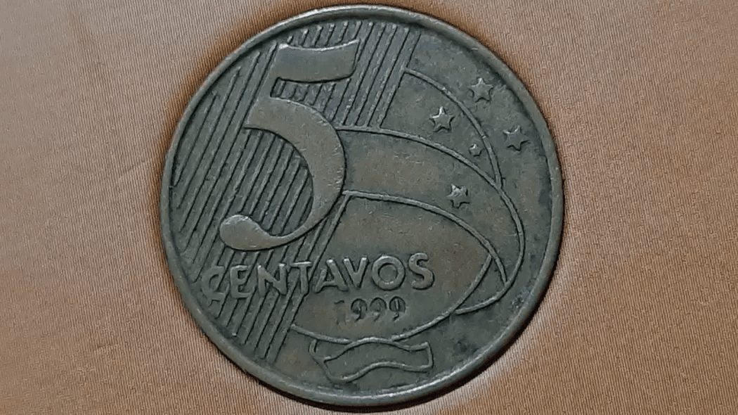 Essa é a moeda de 5 centavos que pode valer até 40 reais (Foto: Reprodução/ Internet) Essa é a moeda de 5 centavos que pode valer até 40 reais (Foto: Reprodução/ Internet)