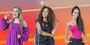 Amanda, Domitila e Larissa estão no paredão do BBB23 (Foto: Reprodução / Globo / Montagem TV Foco) Amanda, Domitila e Larissa estão no paredão do BBB23 (Foto: Reprodução / Globo / Montagem TV Foco)