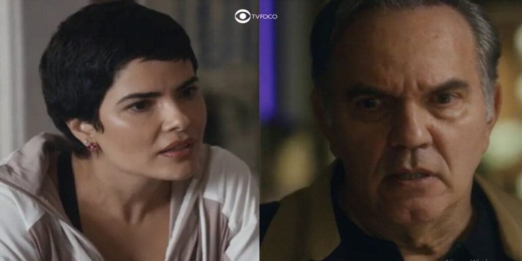 Bomba em Travessia - Leonor atormenta Guerra ao desvendar segredo macabro: "Encontro casual"