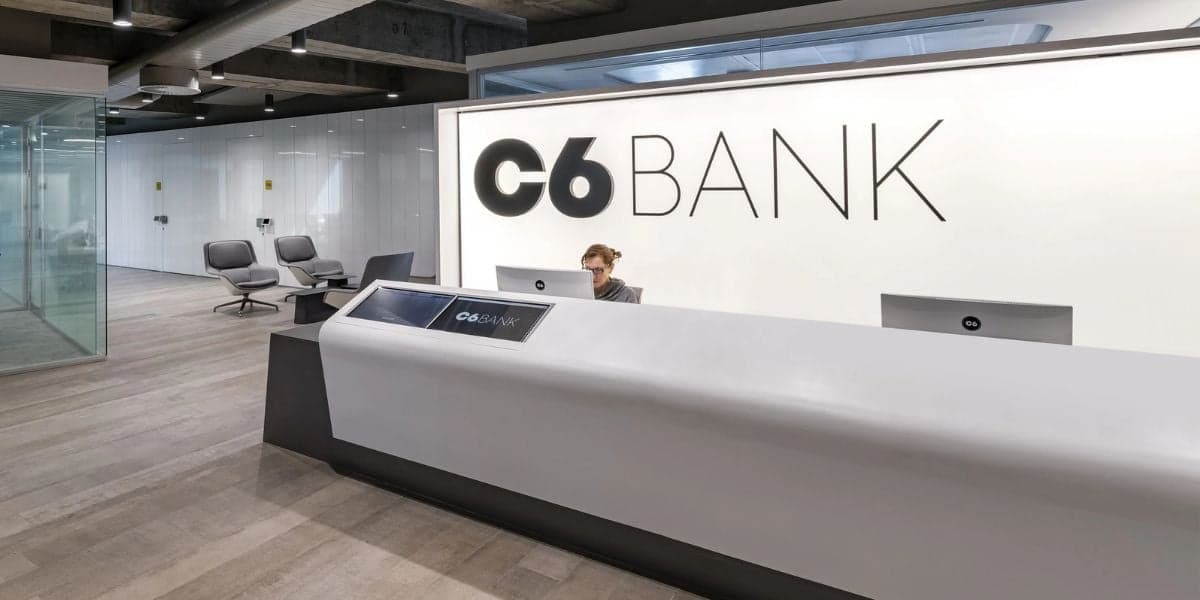 C6 Bank - Foto Reprodução Internet C6 Bank - Foto Reprodução Internet
