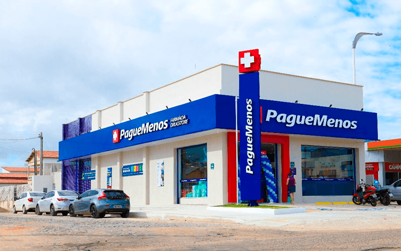 Farmácia Pague Menos - Reprodução Internet Farmácia Pague Menos - Reprodução Internet