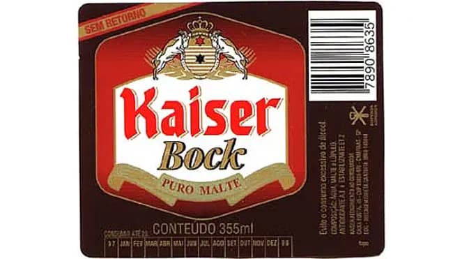 Kaiser Bock - Foto Reprodução Internet Kaiser Bock - Foto Reprodução Internet
