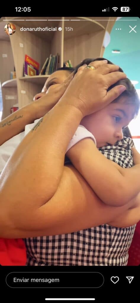 Léo e Dona Ruth (Foto: Reprodução / Instagram) Léo e Dona Ruth (Foto: Reprodução / Instagram)