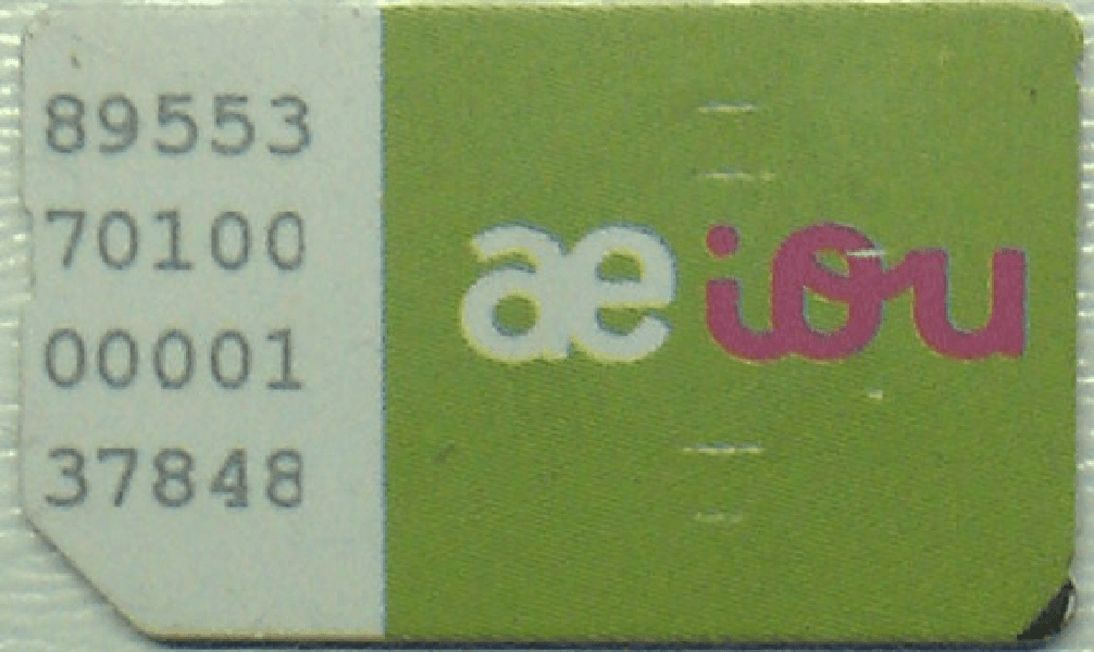 Chip da Aeiou (Foto: Reprodução/ Internet) Chip da Aeiou (Foto: Reprodução/ Internet)