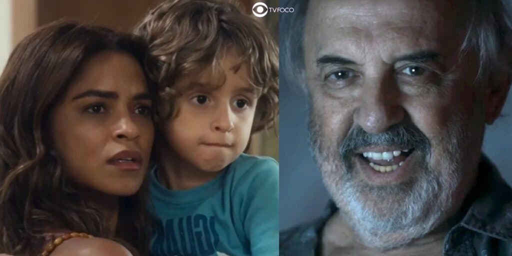 Bomba em Travessia - Pedófilo esquece Karina e ataca filho de Brisa no final