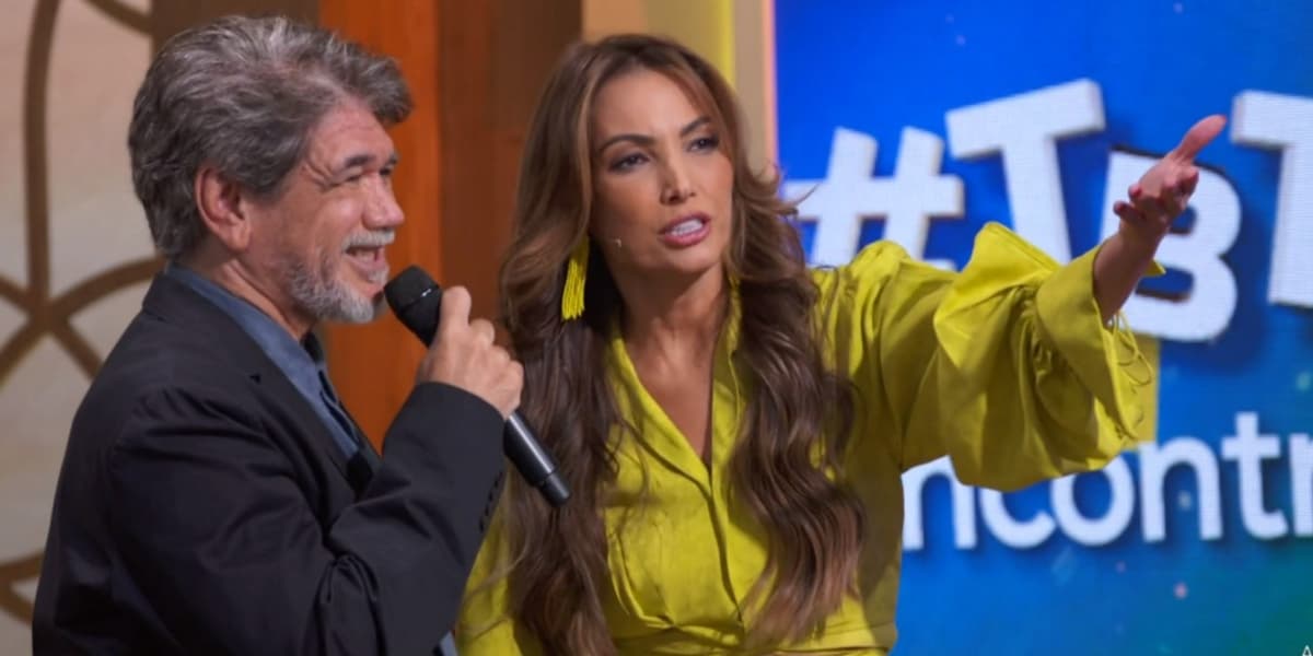 Jackson Antunes revelou câncer a Patrícia Poeta (Foto: Reprodução/TV Globo) Jackson Antunes revelou câncer a Patrícia Poeta (Foto: Reprodução/TV Globo)