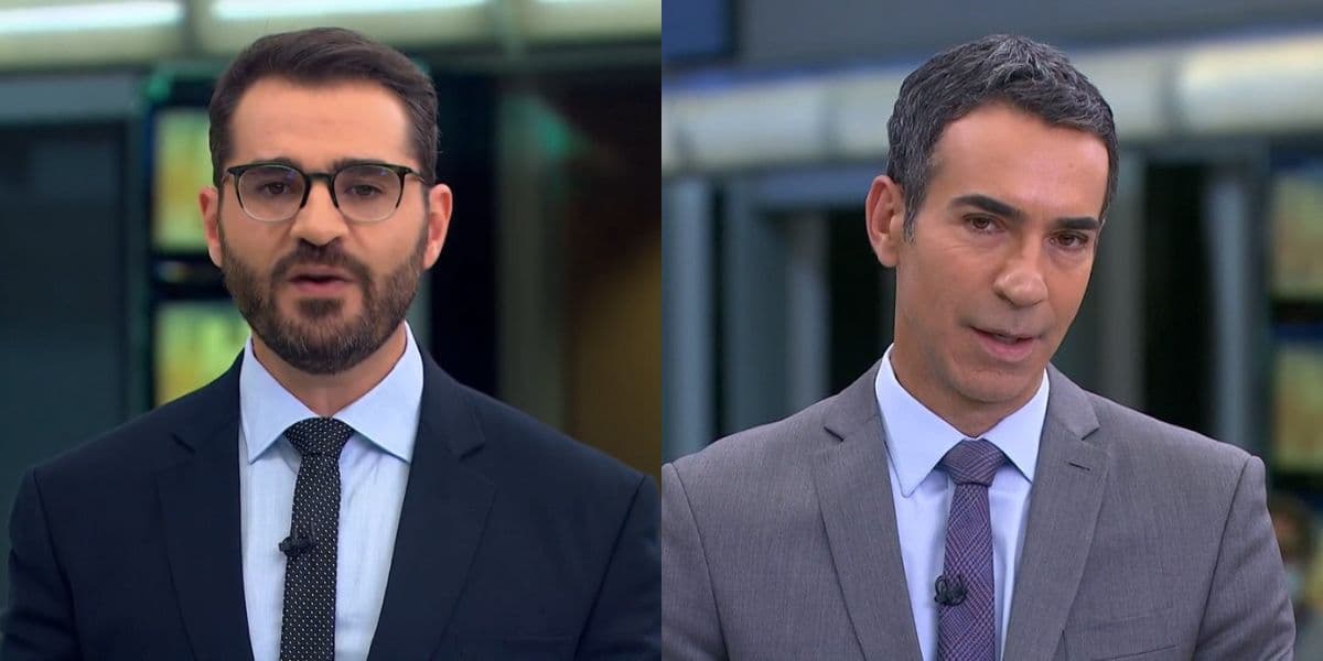 Marcelo Cosme, César Tralli Marcelo Cosme, César Tralli
