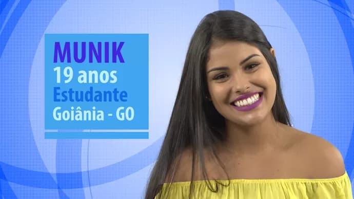 Munik Nunes, vencedora do BBB16 Munik Nunes, vencedora do BBB16