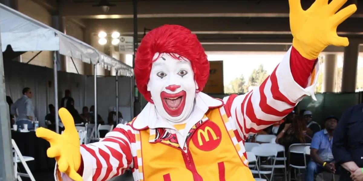 Ronald McDonald - Foto: Reprodução/Internet Ronald McDonald - Foto: Reprodução/Internet