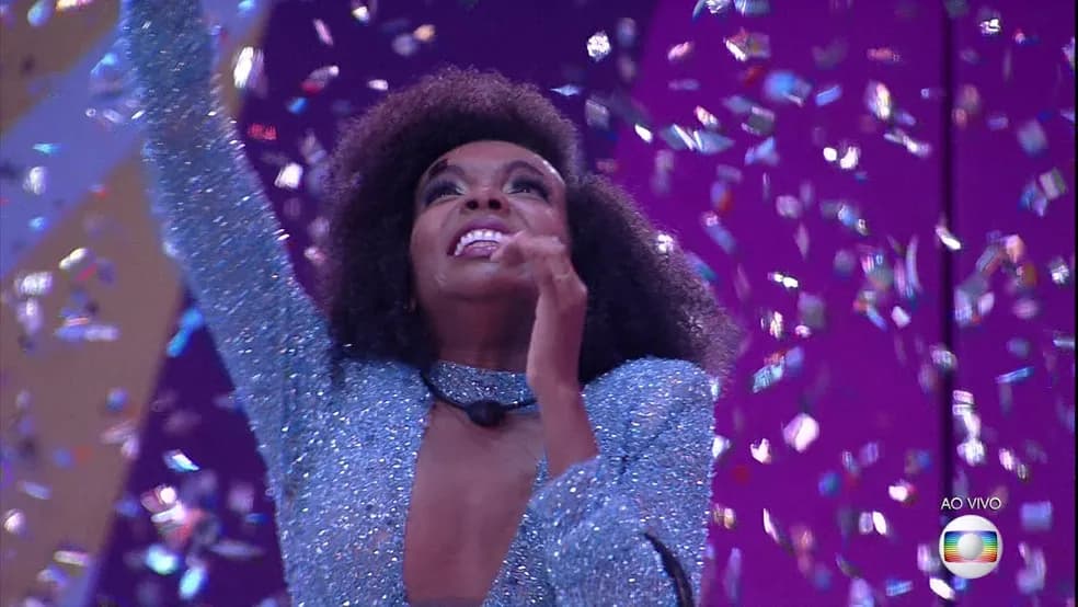 Thelma é a campeã do BBB20, com 44,1% dos votos Thelma é a campeã do BBB20, com 44,1% dos votos