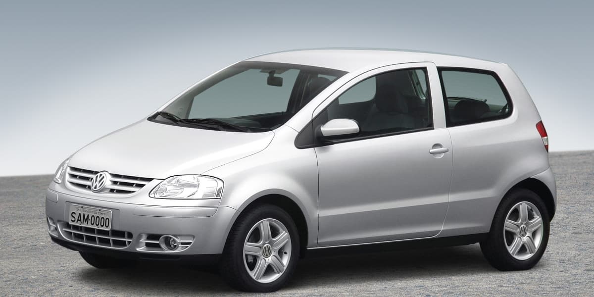 Modelo original do Volkswagen Fox 2003 (Foto: Divulgação/VW) Modelo original do Volkswagen Fox 2003 (Foto: Divulgação/VW)
