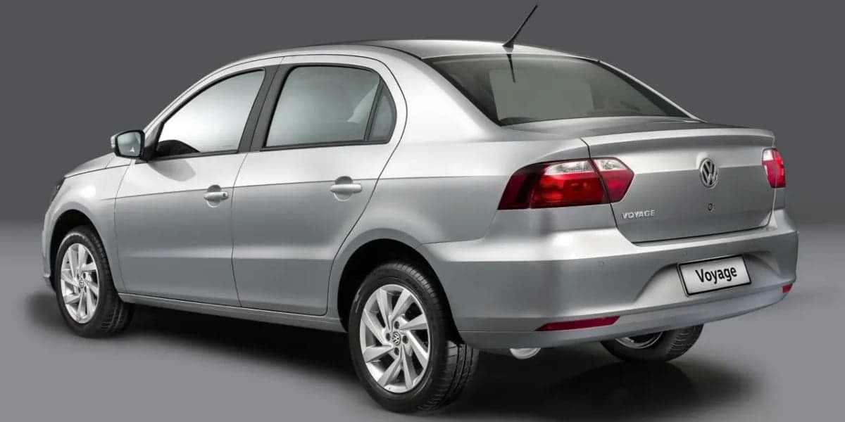 Exemplo de modelo Volkswagen Voyage (Foto: Divulgação/VW)