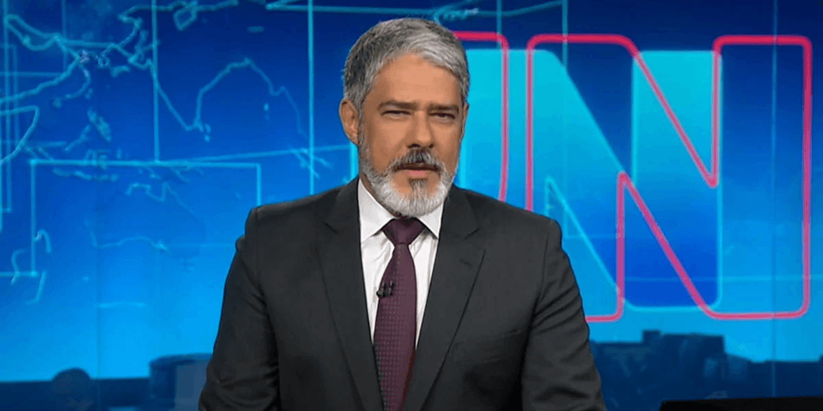 William Bonner sob comando do 'Jornal Nacional', na Globo (Foto: Reprodução/ Internet) William Bonner sob comando do 'Jornal Nacional', na Globo (Foto: Reprodução/ Internet)