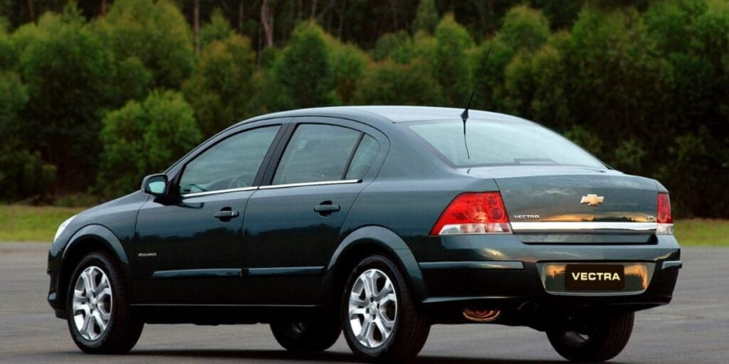Chevrolet Vectra - Foto: Reprodução/Internet Chevrolet Vectra - Foto: Reprodução/Internet