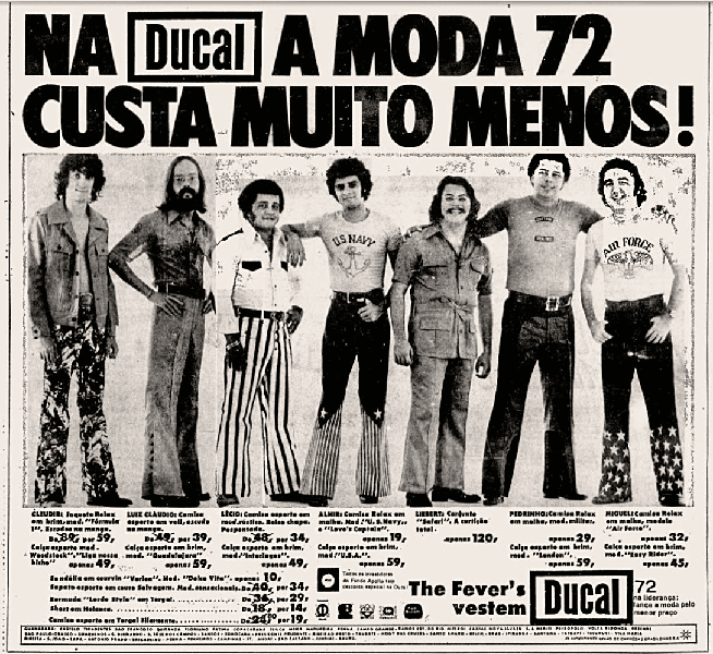 Propaganda da loja no jornal (Foto: Reprodução/ Internet)