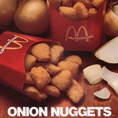 Nuggets de cebola - Foto Internet Nuggets de cebola - Foto Internet
