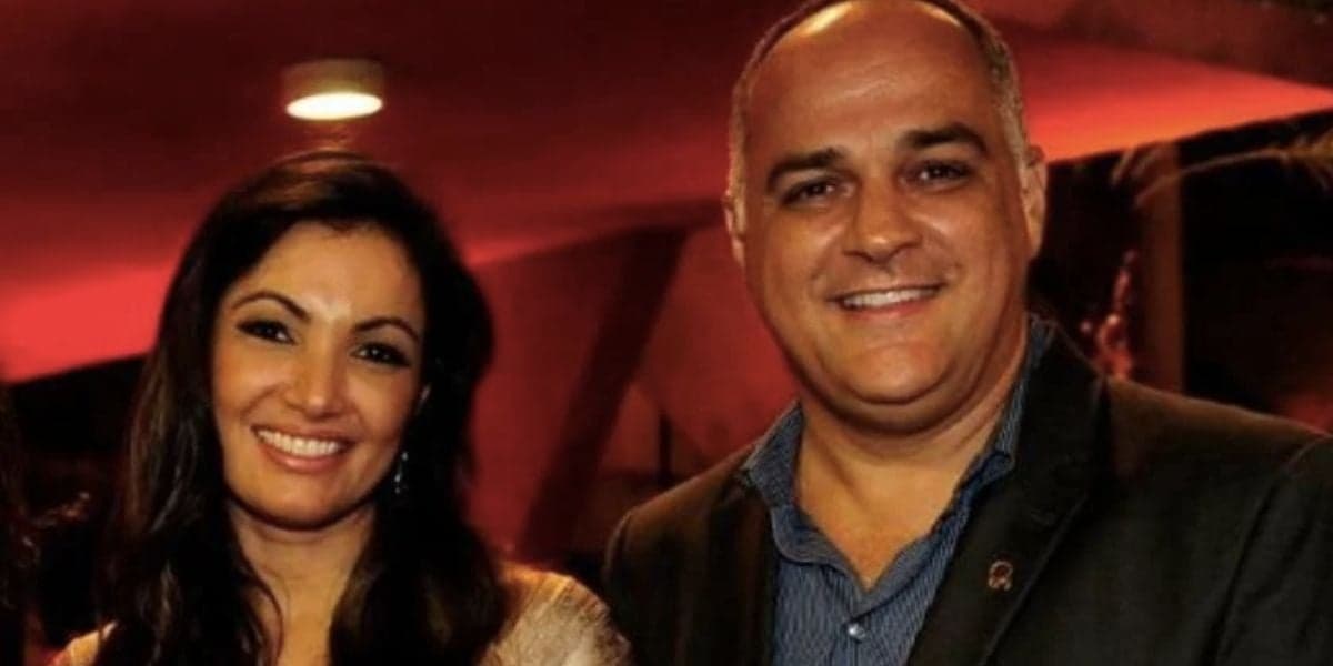 Patrícia Poeta e Amauri Soares (Foto: Reprodução / Internet) 