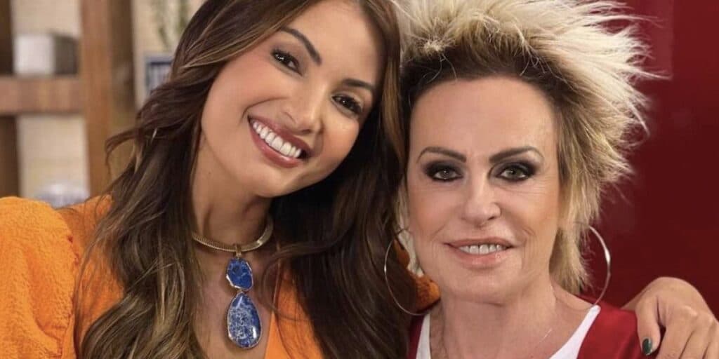 Na TV, jornalista confirma bomba e noticia que Patrícia Poeta vive relacionamento com ex-marido de Ana Maria; Assessoria nega