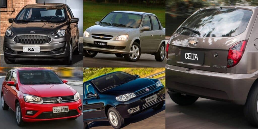 5 modelos incríveis de carros populares por somente 20 MIL, que você pode ter agora