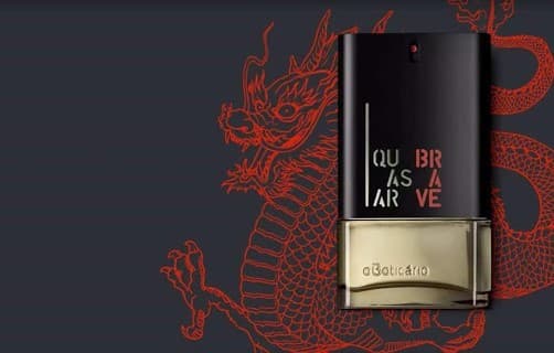 O Quasar Brave de O Boticário tem notas que remetem bastante ao famosos Sauvage da Dior (Foto Reprodução/Internet) O Quasar Brave de O Boticário tem notas que remetem bastante ao famosos Sauvage da Dior (Foto Reprodução/Internet)