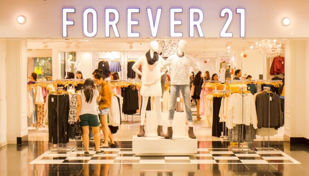 Loja de roupas Forever 21 (Foto: Reprodução, Info Money) Loja de roupas Forever 21 (Foto: Reprodução, Info Money)