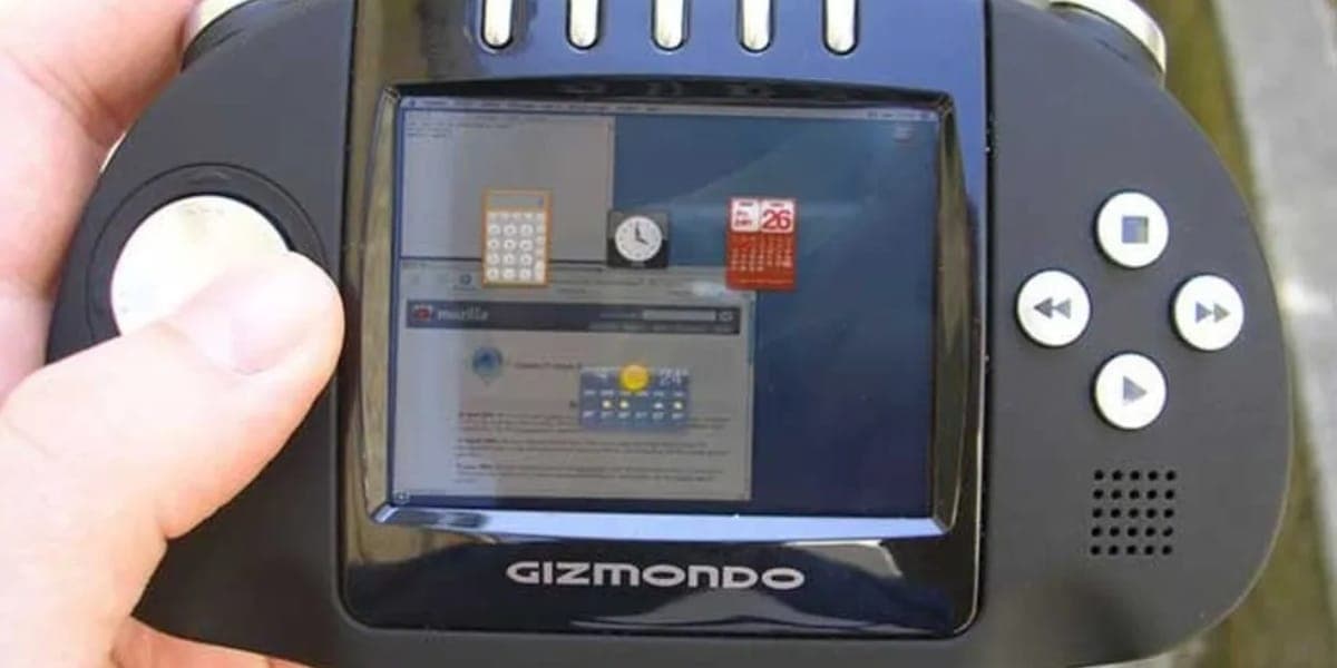 Gizmondo foi um completo fracasso desde seu lançamento (Reprodução: Internet) Gizmondo foi um completo fracasso desde seu lançamento (Reprodução: Internet)
