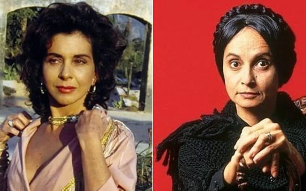 Betty Faria e Joana Fomm interpretaram as irmãs Tieta e Perpétua na novela de 1989 Betty Faria e Joana Fomm interpretaram as irmãs Tieta e Perpétua na novela de 1989
