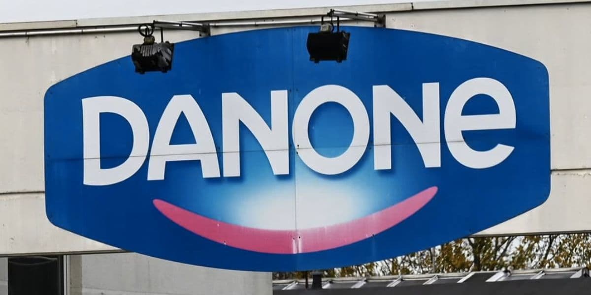 Logo Danone (Foto: Reprodução / Internet) Logo Danone (Foto: Reprodução / Internet)