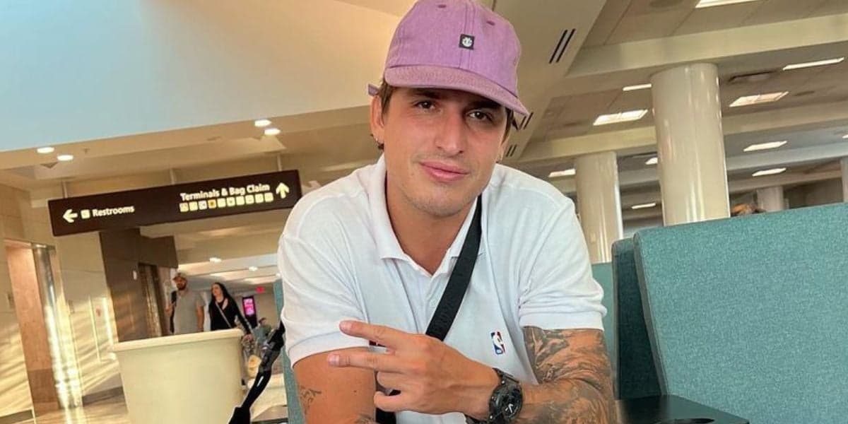 Felipe Prior em aeroporto (Foto: Reprodução / Instagram) Felipe Prior em aeroporto (Foto: Reprodução / Instagram)