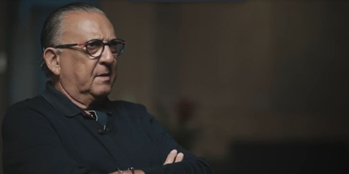 Galvão Bueno em seu documentário (Foto: Reprodução / GloboPlay) 