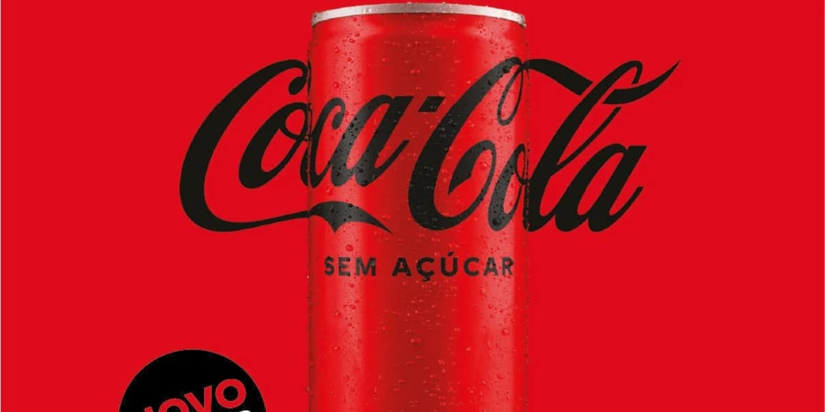 Coca-Cola sem açúcar (Foto: Reprodução/ Internet) Coca-Cola sem açúcar (Foto: Reprodução/ Internet)