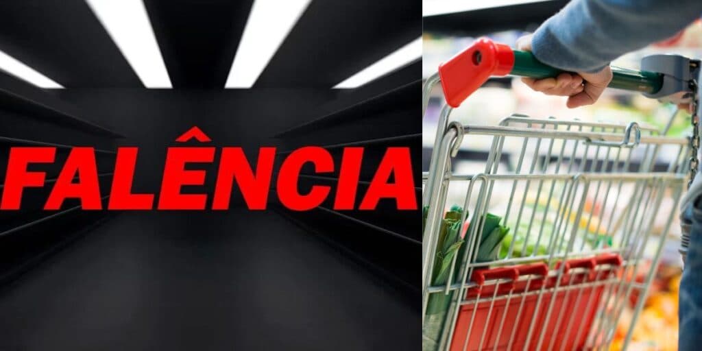 Fechamento de 224 lojas, falência e demissão em massa: O triste fim de rede gigante de supermercados no Brasil
